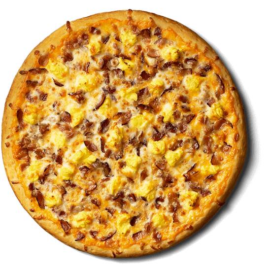 Order Bacon Breakfast Pizza food online from Casey store, IOWA CITY on bringmethat.com