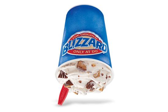 Order REESE'S Peanut Butter Cup BLIZZARD Treat food online from Dairy Queen Grill & Chill store, Indianapolis on bringmethat.com