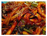 Order Ohjinguh Muchim food online from Korea Garden Restaurant store, Houston on bringmethat.com