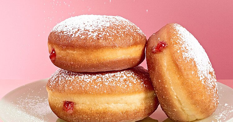 Order Jelly Filled Donut food online from Earl Donut store, Los Angeles on bringmethat.com