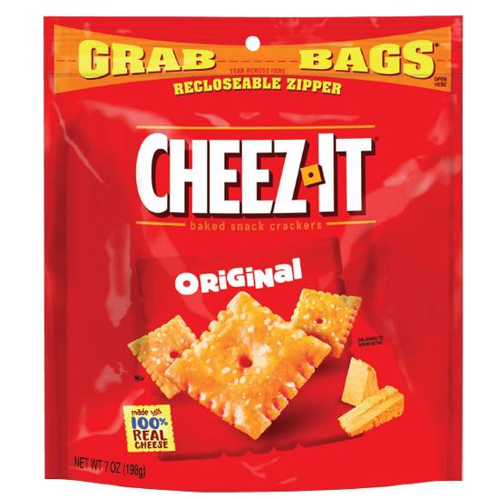 Order Cheez-It Crackers 7oz food online from Caseys Carry Out Pizza store, Papillion on bringmethat.com