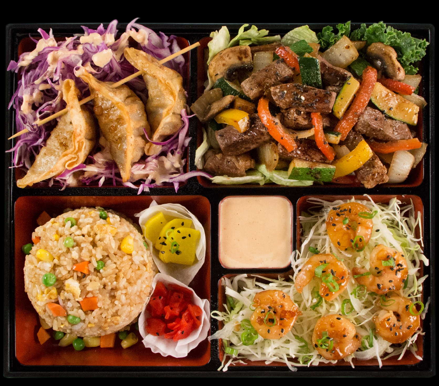Order Hibachi Steak Dinner Bento food online from Genji Express store, Wynnewood on bringmethat.com