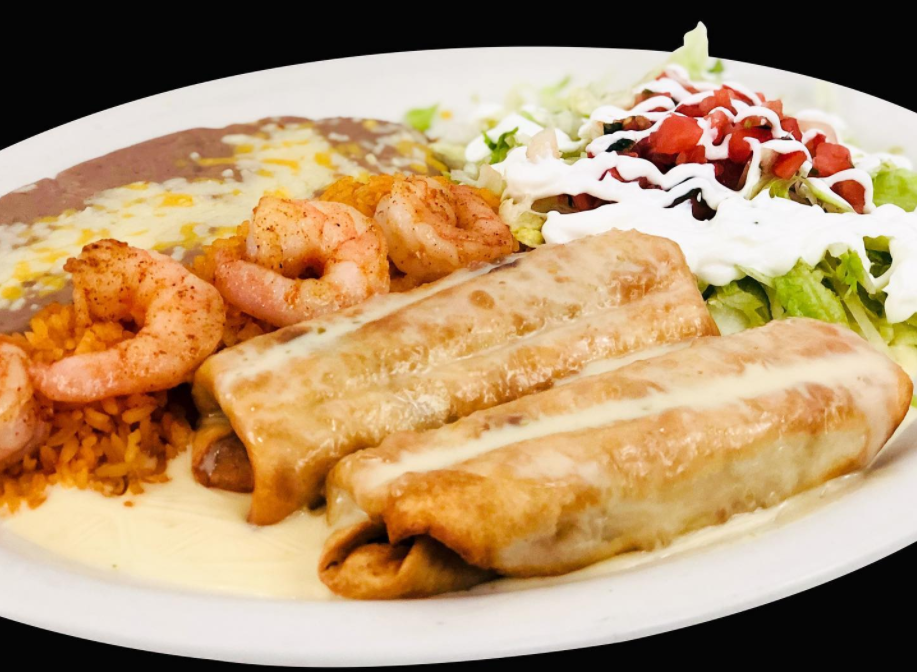 Order Chimichangas food online from Compadres Mexican Restaurant store, Northfield on bringmethat.com