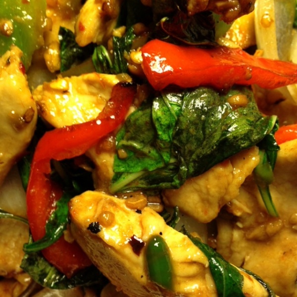 Order Spicy Basil food online from Melanee Thai store, Los Angeles on bringmethat.com