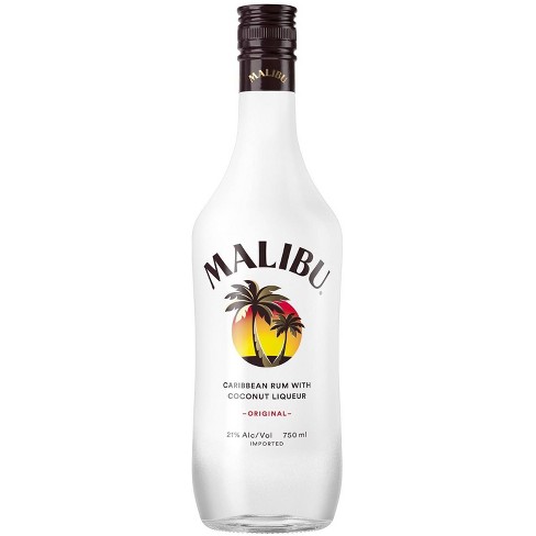 Order Malibu Coconut Rum 750 ml. food online from Village Wine & Spirits store, Ventura on bringmethat.com