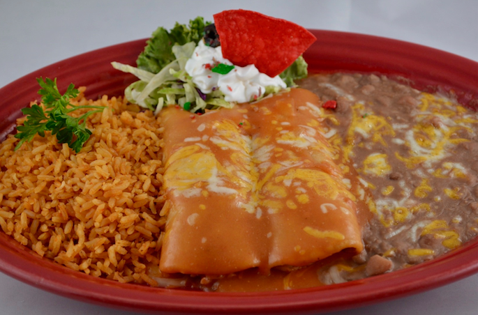 Order Enchiladas food online from Jalapeños Anchorage store, Anchorage on bringmethat.com