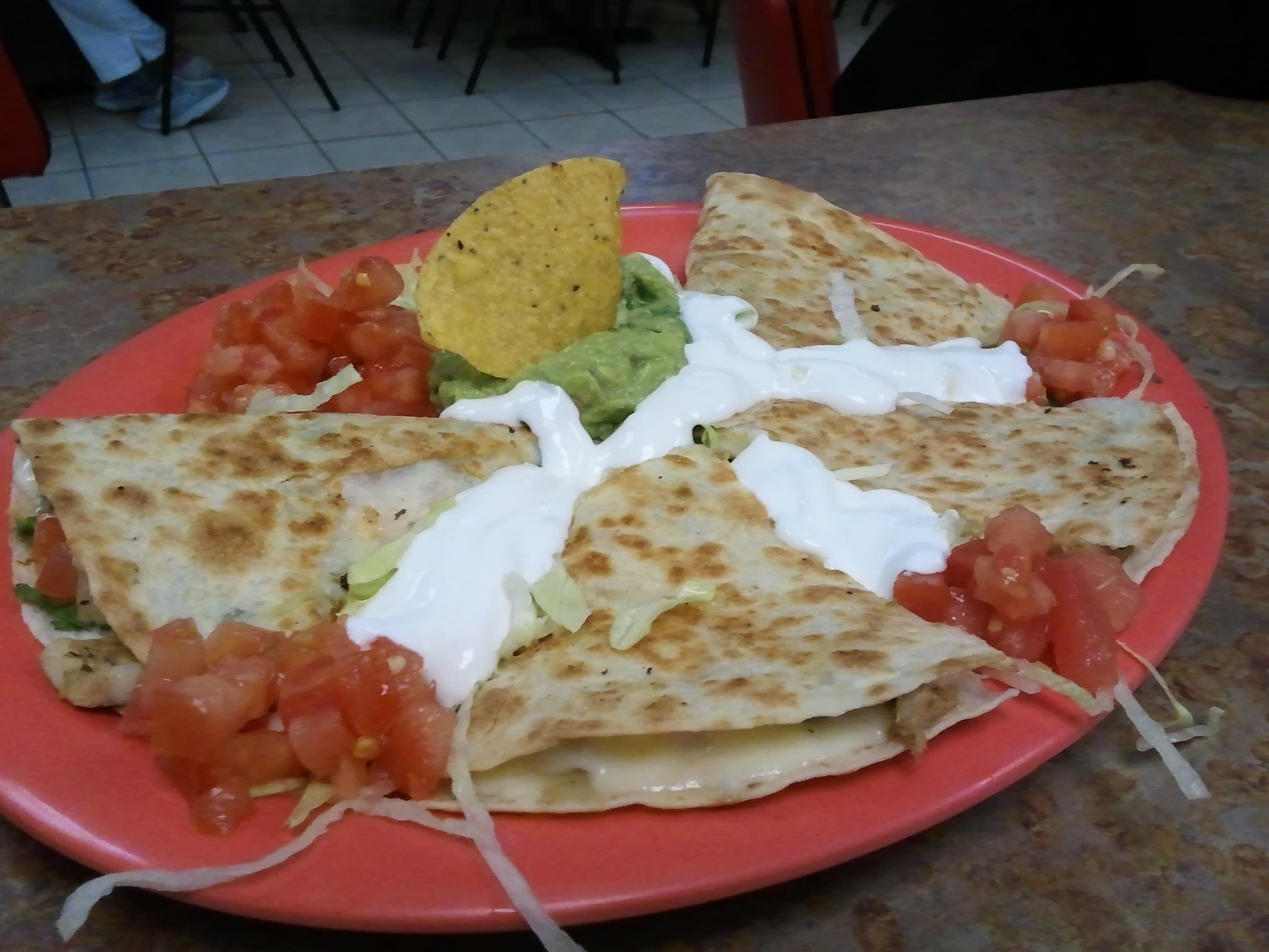 Order  Cheese Ouesadilla.  dinner food online from Whata Taco Authentic Mexican Food store, Country Club Hills on bringmethat.com
