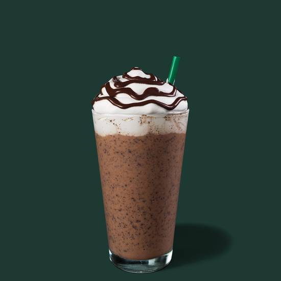 Order Double Chocolaty Chip Crème Frappuccino® Blended Beverage food online from Starbucks store, Cincinnati on bringmethat.com