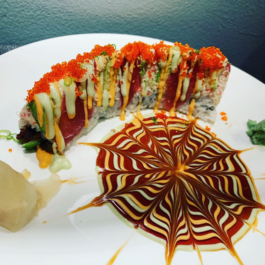 Order 4 Seasons Special Roll food online from Oki Sushi store, San Francisco on bringmethat.com