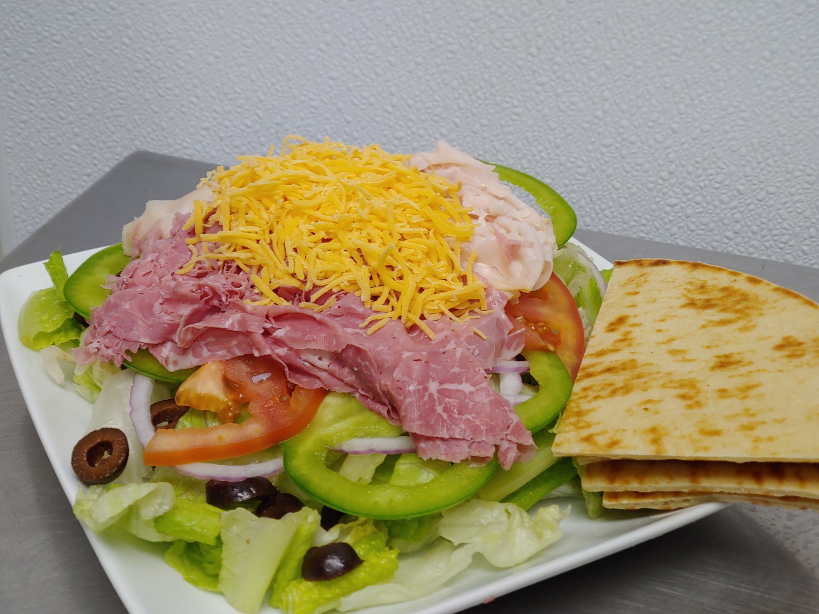 Order The Amazing Salad food online from Amazing Deli store, Midland on bringmethat.com