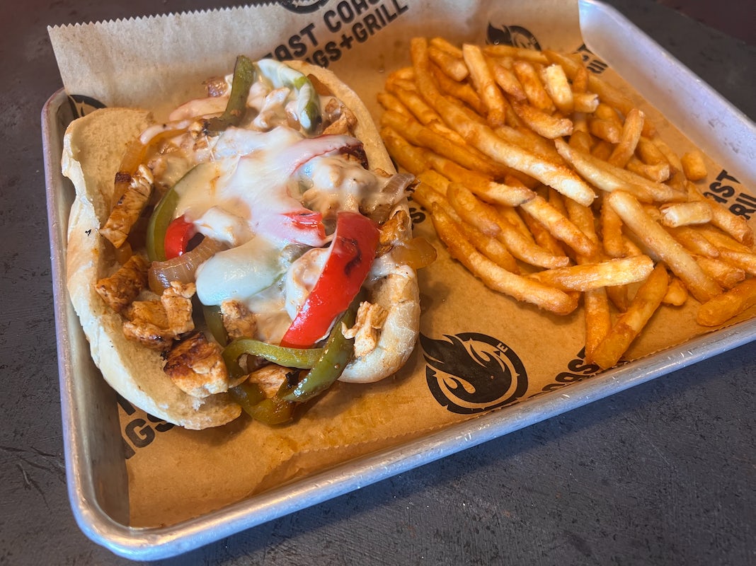 Order Chicken Philly  food online from East Coast Wings + Grill store, High Point on bringmethat.com