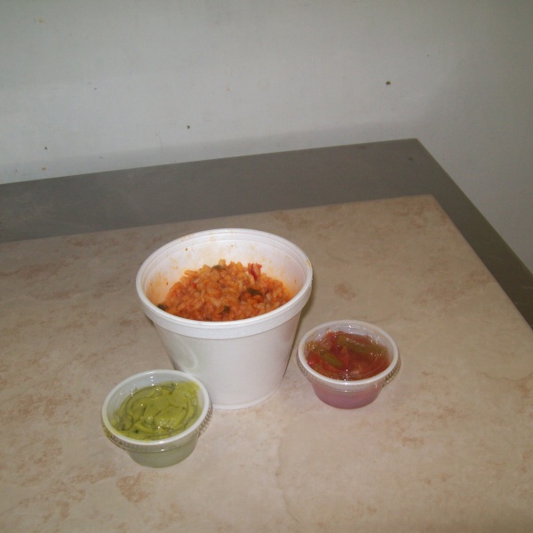 Order Spanish Rice food online from Rinaldi Pizza & Sub Shop store, Marne on bringmethat.com