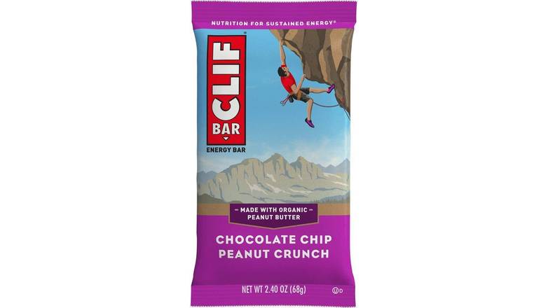 Order Clif Bar Chocolate Chip Peanut Crunch food online from Trumbull Mobil store, Trumbull on bringmethat.com