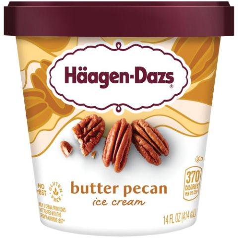 Order Haagen Dazs Butter Pecan Pint food online from 7-Eleven store, San Diego on bringmethat.com