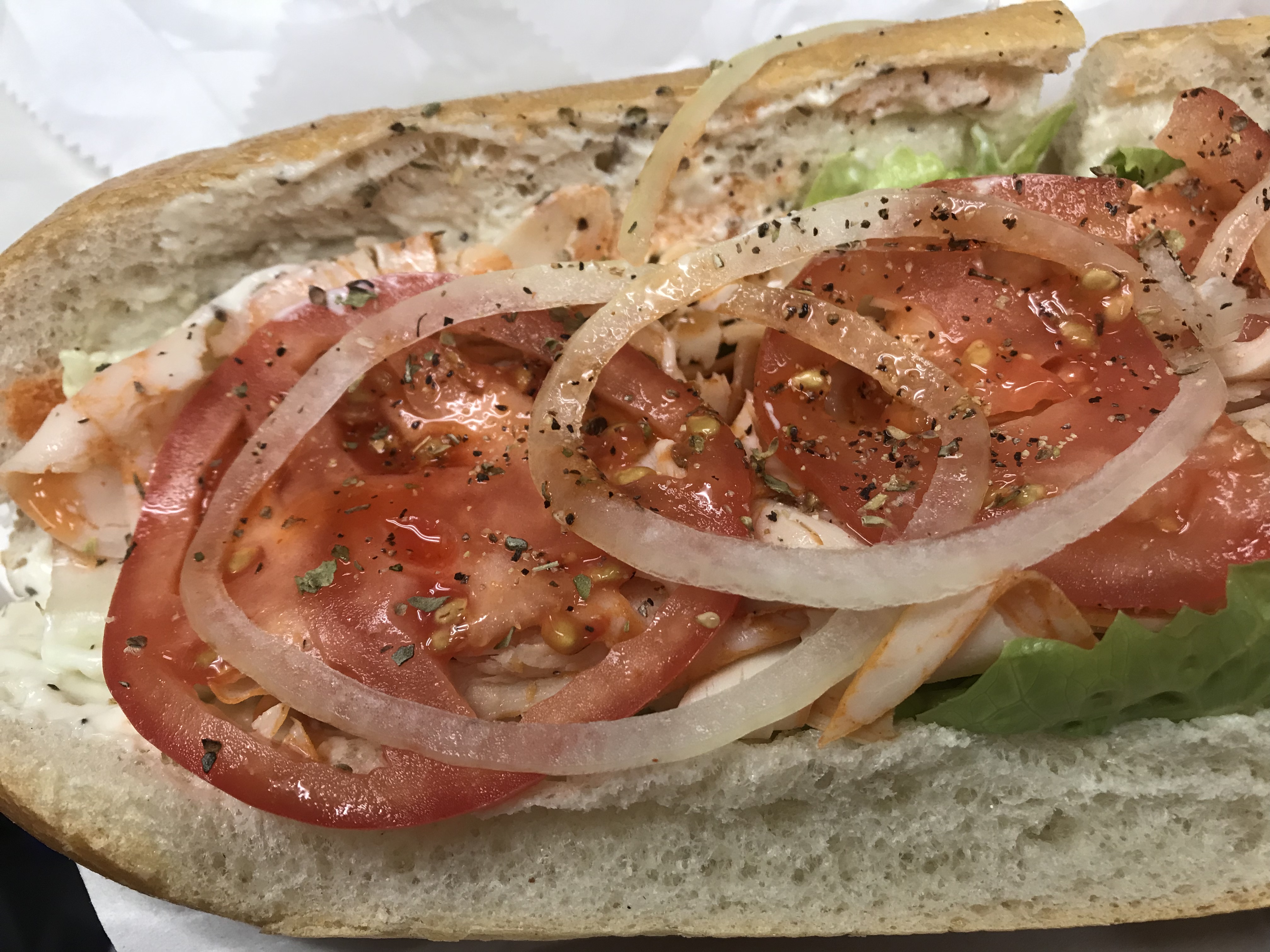 Order Buffalo Chicken Hoagie food online from Lennie Hoagies store, Philadelphia on bringmethat.com