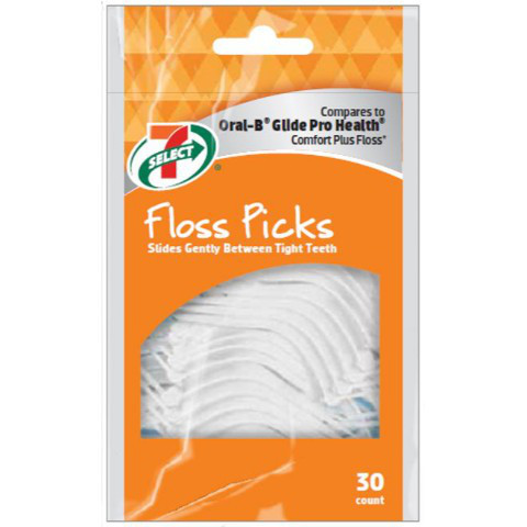 Order 7-Select Floss Picks 36 Count food online from 7-Eleven store, San Antonio on bringmethat.com