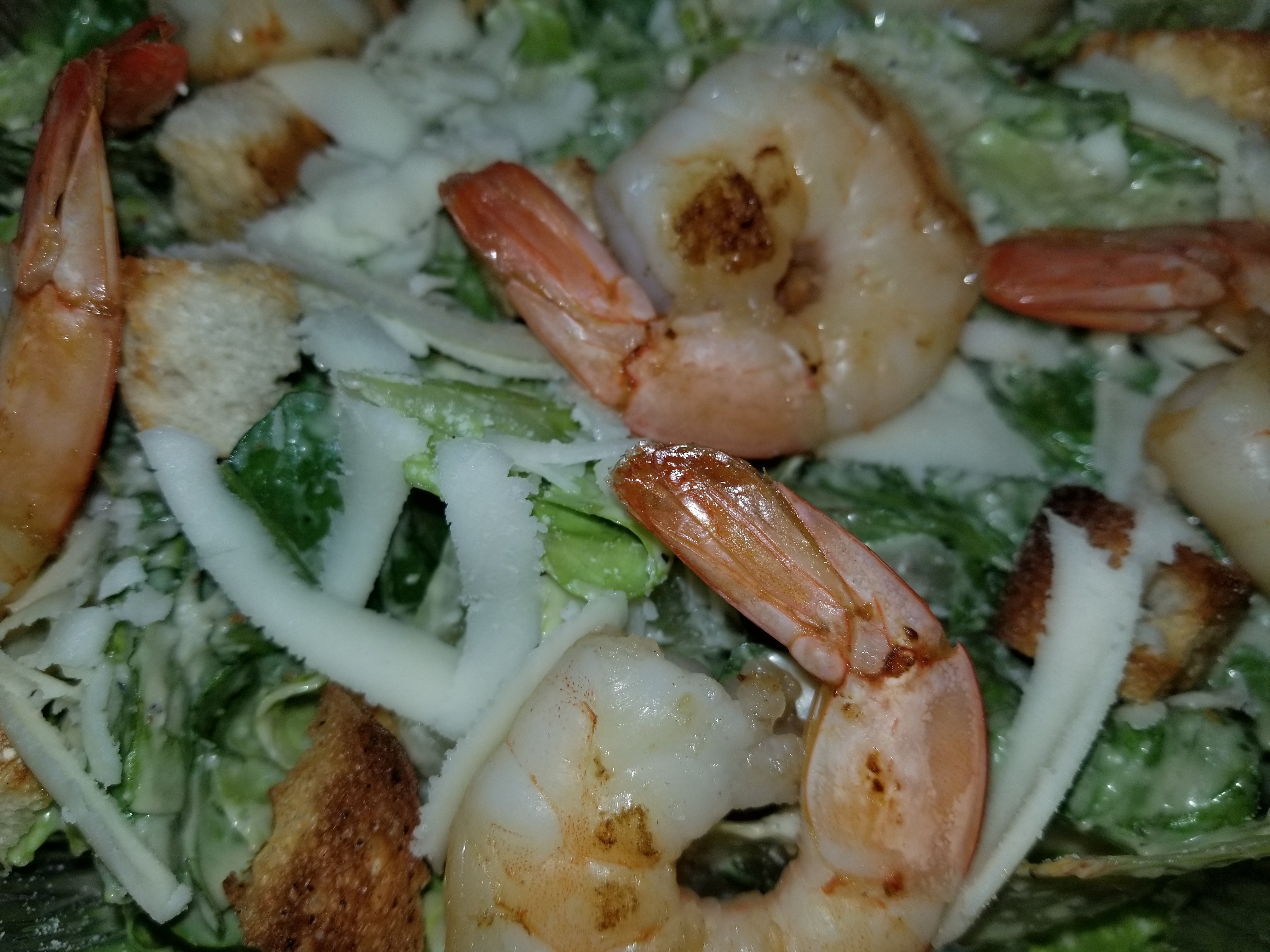 Order Shrimp Caesar Salad food online from Mamma Mia Pizzeria store, Allentown on bringmethat.com