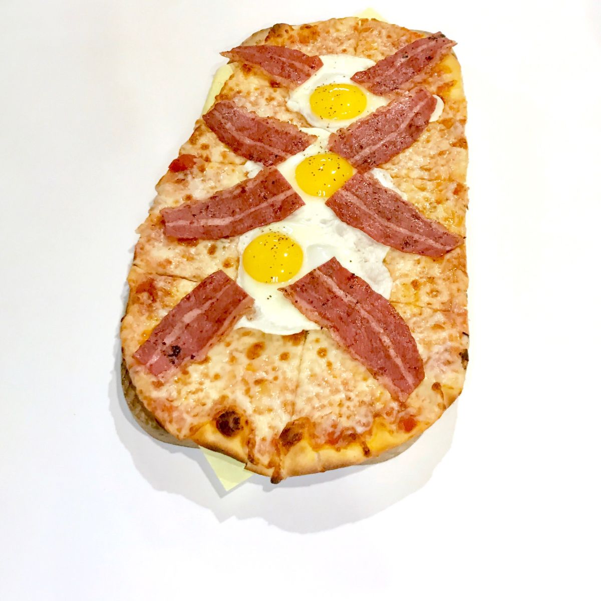 Order Breakfast Pizza food online from Crave Cafe store, Pasadena on bringmethat.com