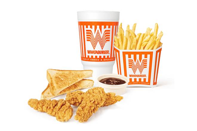 Order #13 Whatachick’n® Strips 3 piece Whatameal® food online from Whataburger store, Port Isabel on bringmethat.com