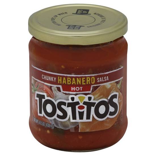 Order Tostitos Salsa Chunky Habanero Hot (15.5 oz) food online from Rite Aid store, Eugene on bringmethat.com