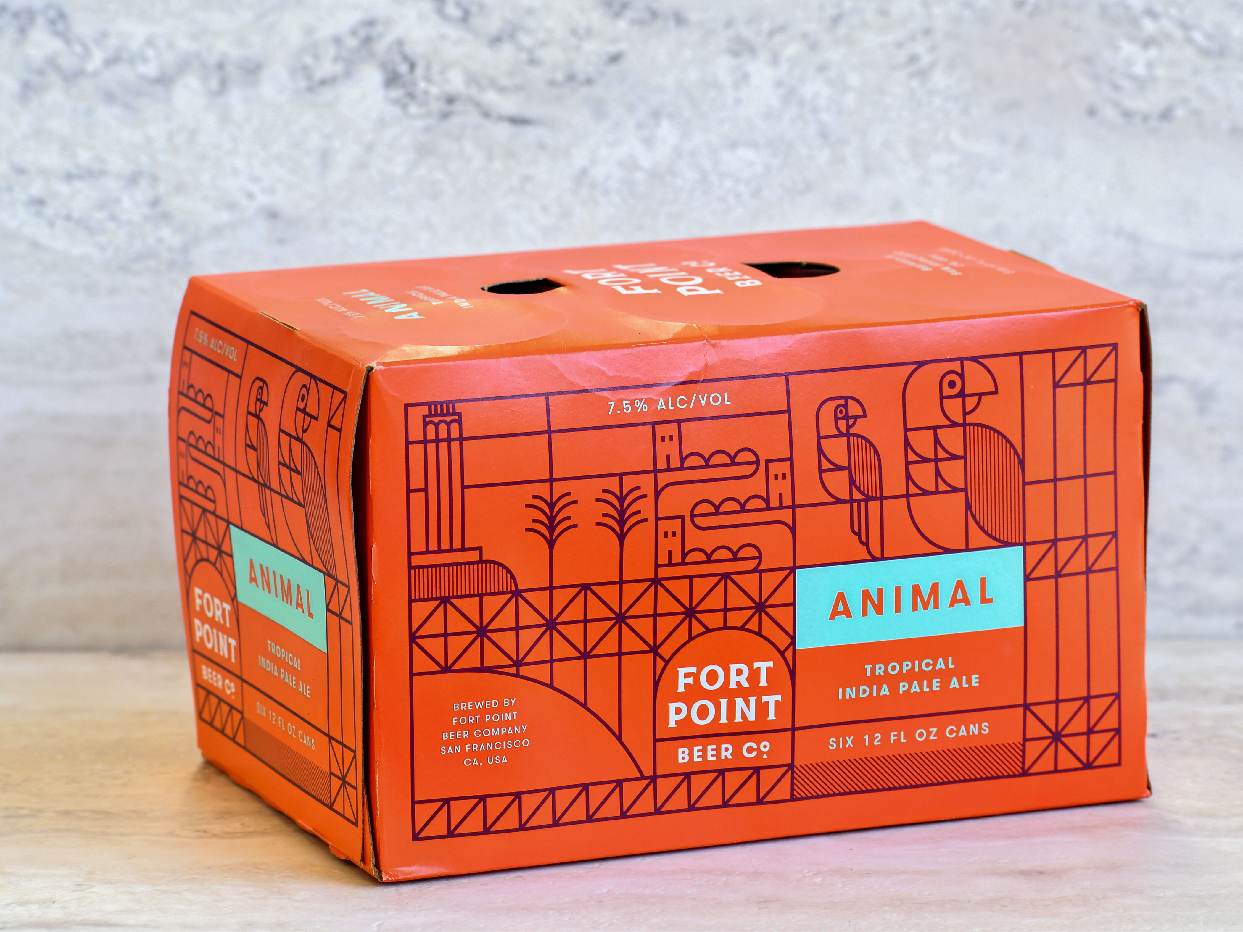 Order Fort point Animal tropical IPA food online from Jay Vee Liquors store, El Cerrito on bringmethat.com