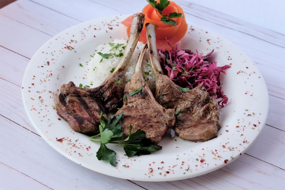 Order Lamb Chops food online from Anatolia Cafe store, Cleveland Heights on bringmethat.com