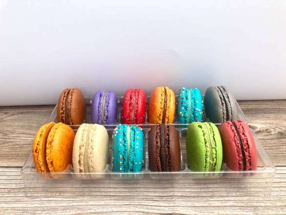 Order 12 macarons food online from Dolce Brooklyn store, New York on bringmethat.com
