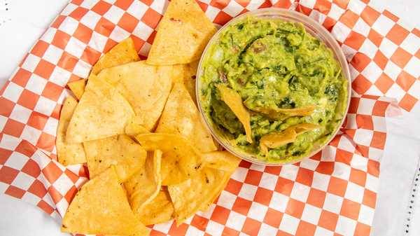 Order Guacamole and Chips food online from Taco Stop MKE store, Milwaukee on bringmethat.com