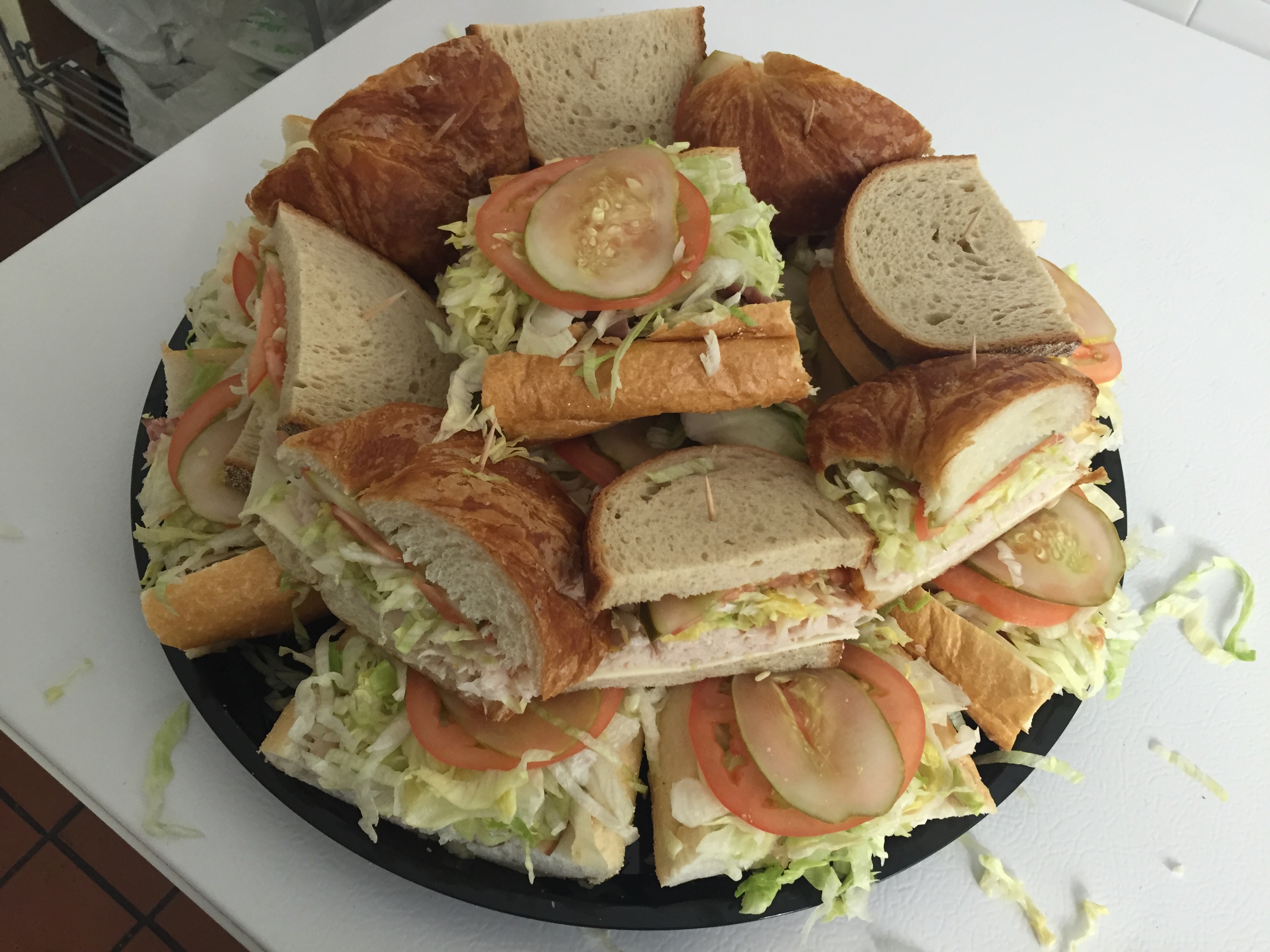 Order The Assorted Sandwich Tray food online from Mt. Airy Deli store, Philadelphia on bringmethat.com