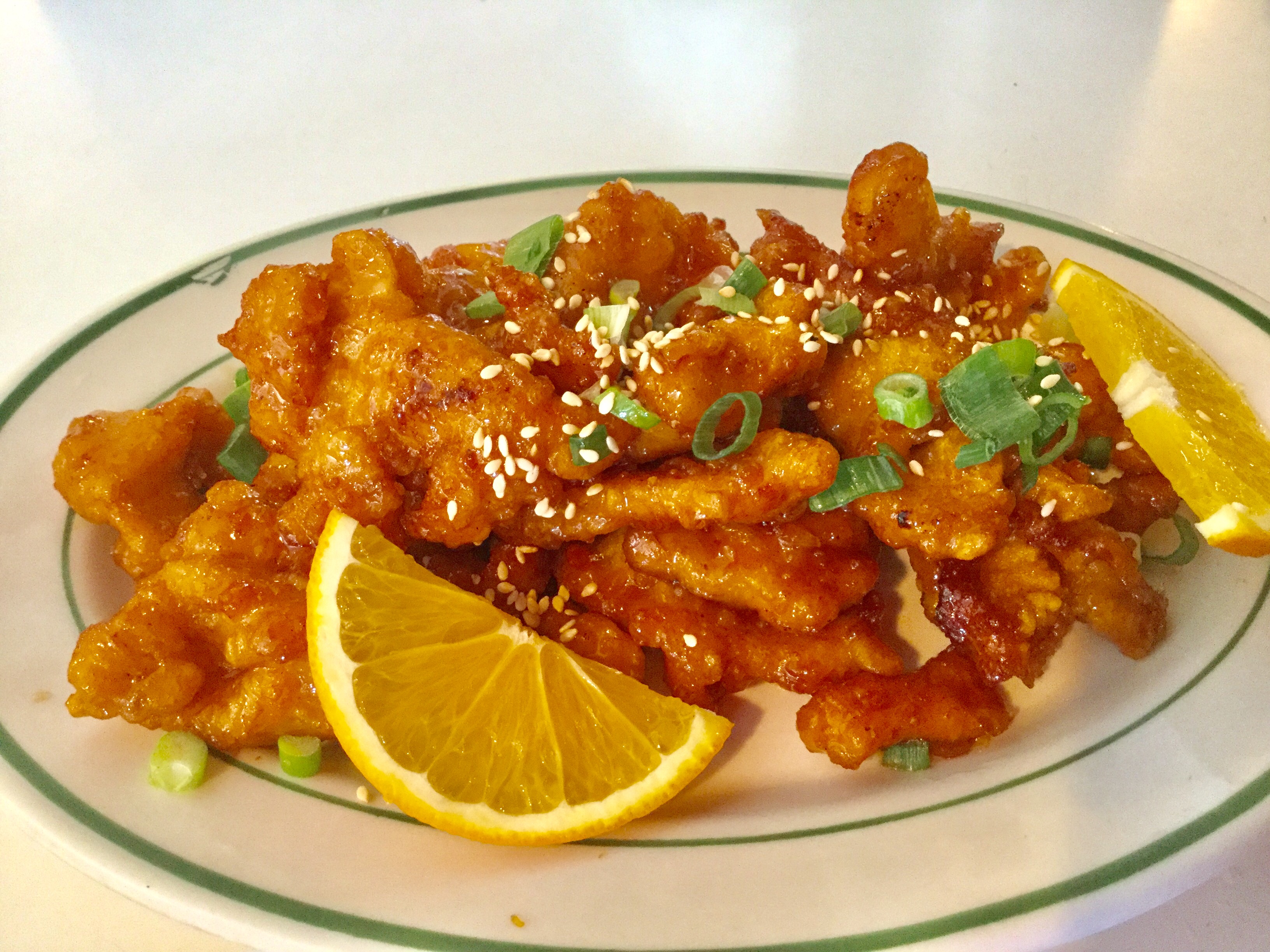Order 33. Orange Chicken food online from Khun Dang Rest store, North Hollywood on bringmethat.com