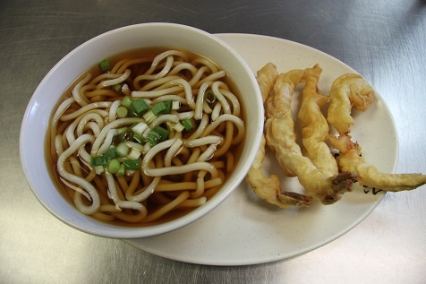 Order Shrimp Tempura Noodle Soup food online from Pink Elephant store, Canoga Park on bringmethat.com
