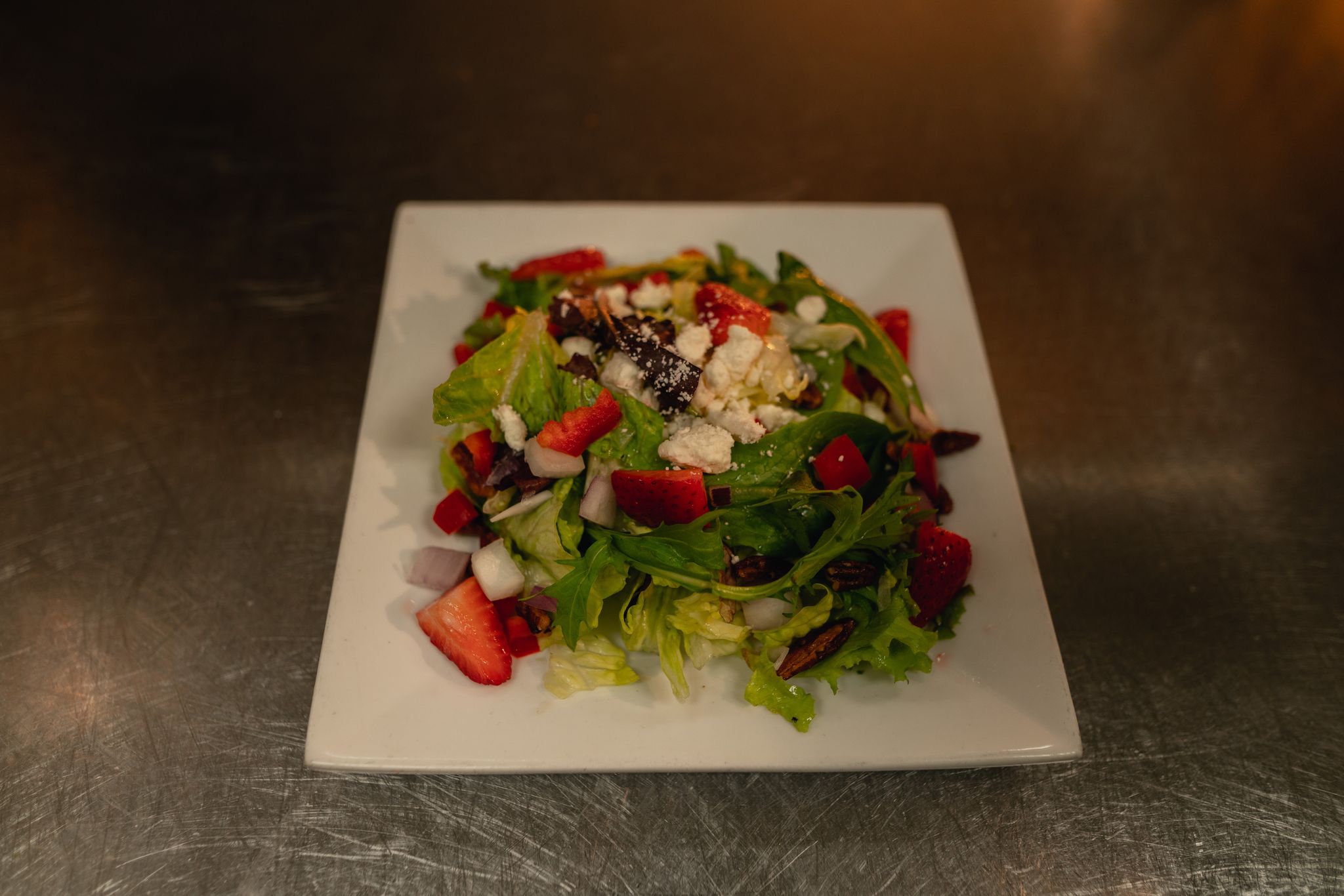 Order Strawberry Salad food online from Jaker's store, Twin Falls on bringmethat.com