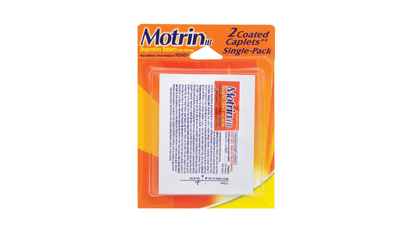 Order Motrin IB Ibuprofen Tablets food online from Lula Convenience Store store, Evesham on bringmethat.com