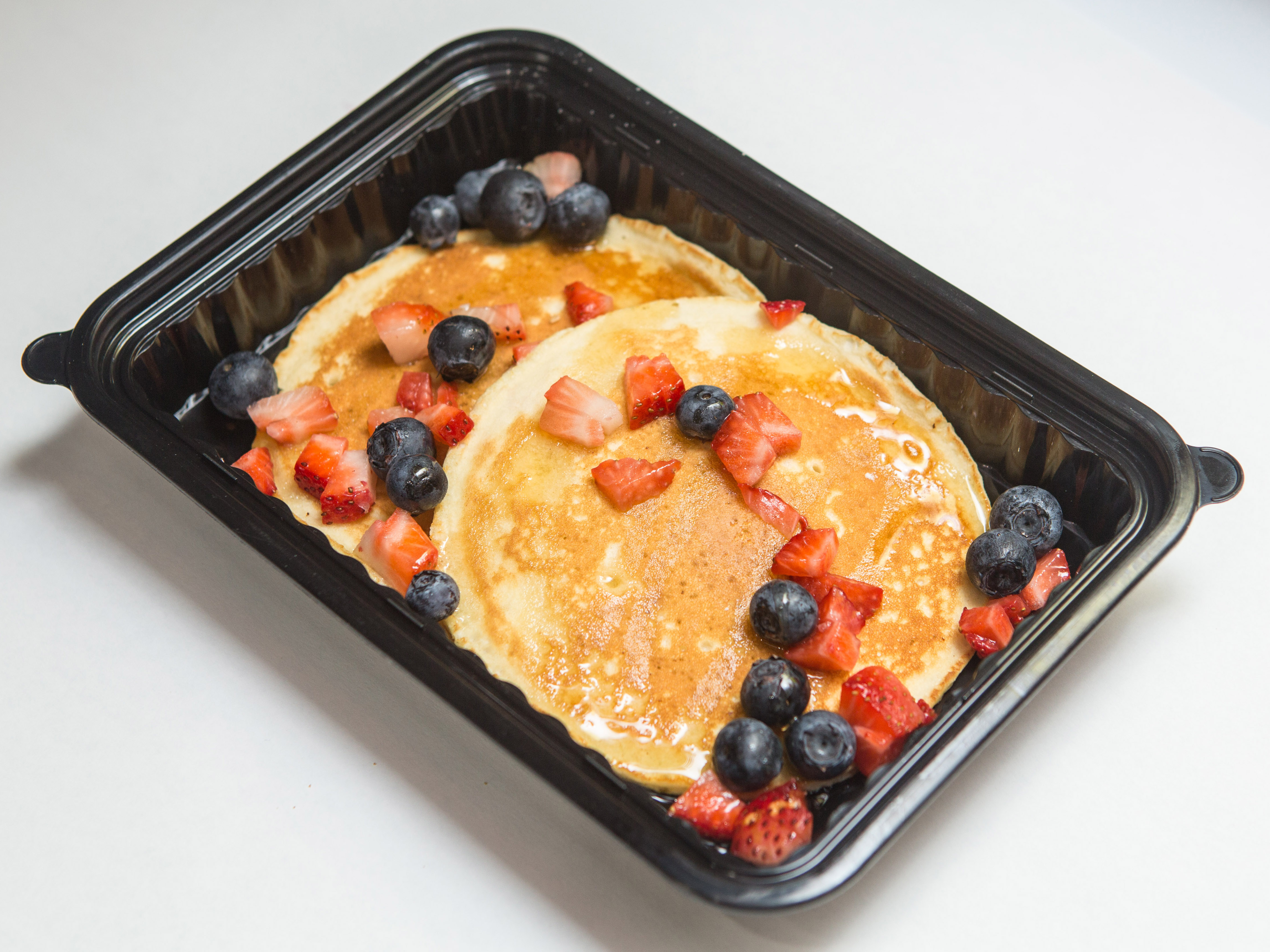 Order 3 Pancakes with Fruit food online from Greene Market store, Brooklyn on bringmethat.com