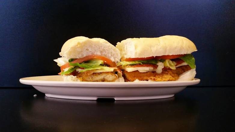 Order Chicken Club Sandwich food online from St. Louis Pizza and Wings store, St. Louis on bringmethat.com