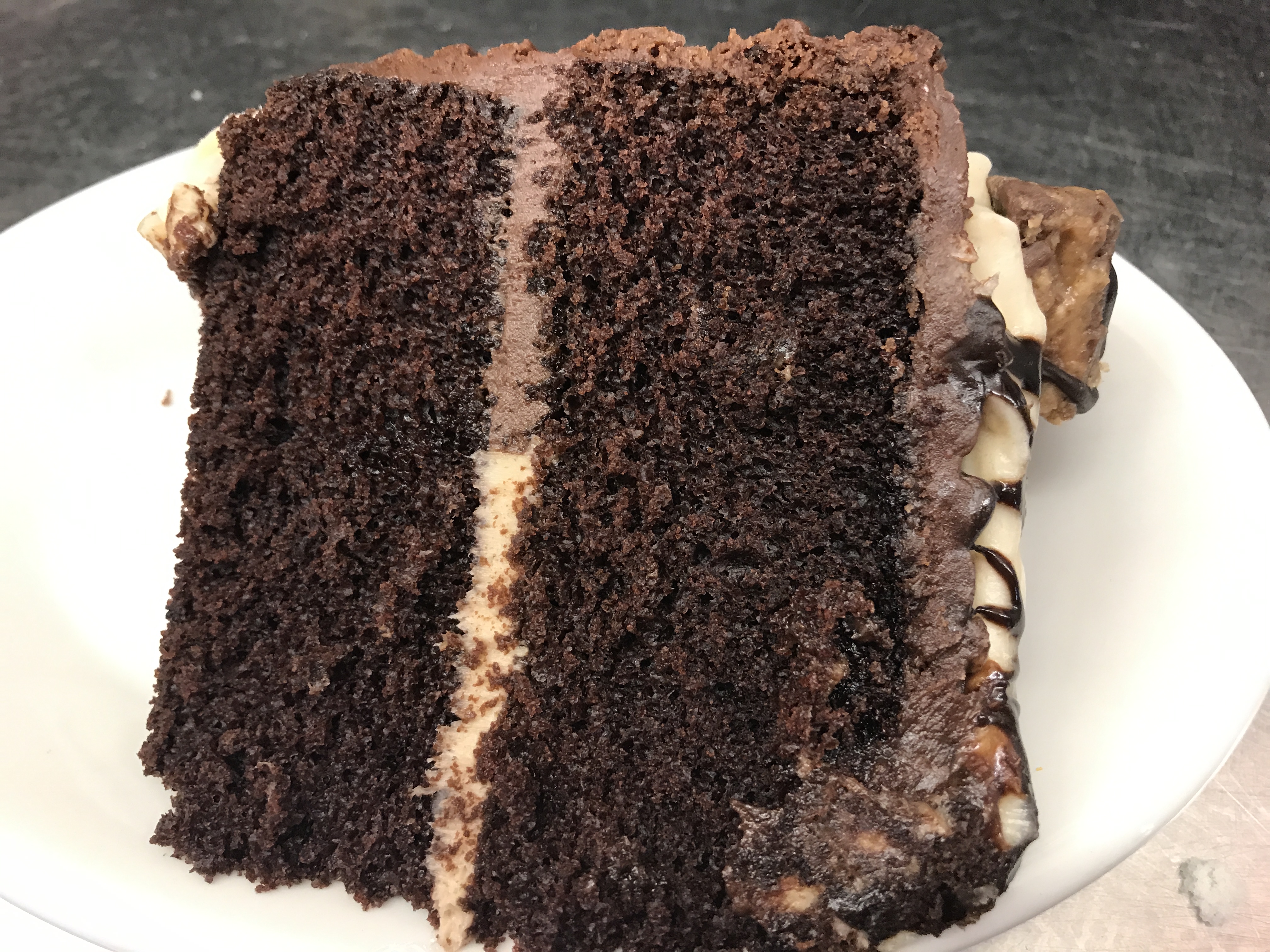 Order Cake - Chocolate Peanut butter  food online from Eastridge Family Restaurant store, Rochester on bringmethat.com