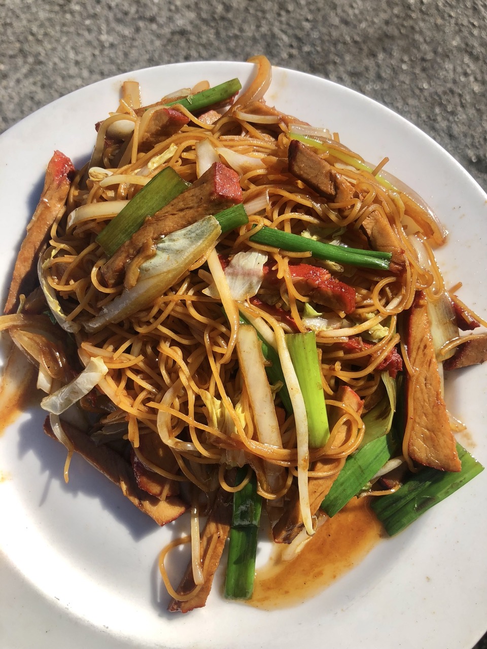 Order L33. Pork Lo Mein Lunch Special food online from Authentic Chinese store, San Antonio on bringmethat.com