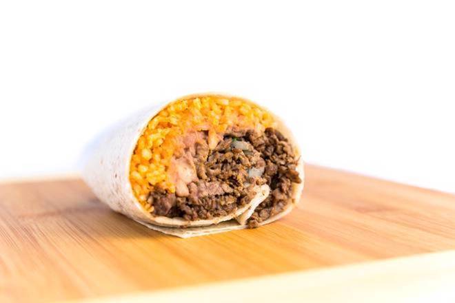 Order Regular Burrito food online from Tacos La Villa store, Bakersfield on bringmethat.com