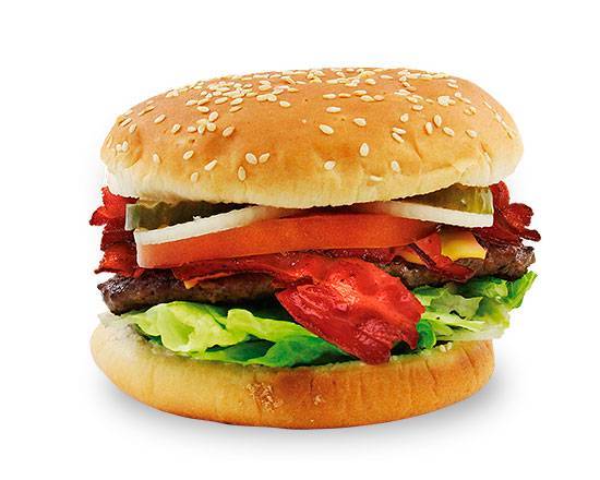 Order Bacon Cheeseburger food online from Us Kennedy Fried Chicken store, New York on bringmethat.com