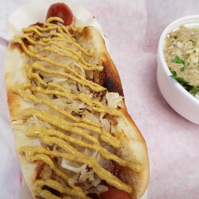 Order New Yorker Dog food online from Doglicious Hot Dogs store, Glendale on bringmethat.com