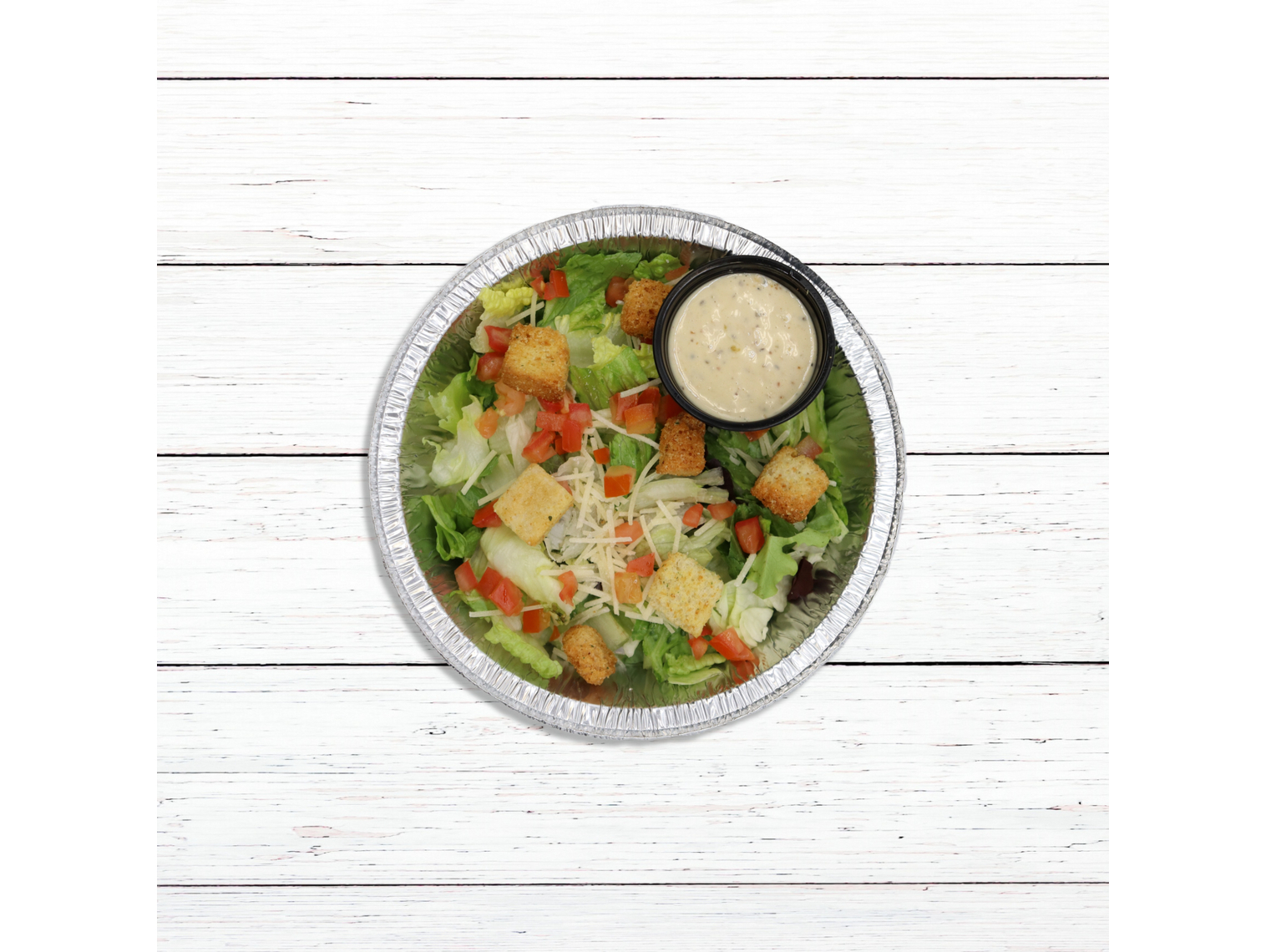 Order Side Caesar Salad food online from Rumbi Island Grill store, Sandy on bringmethat.com