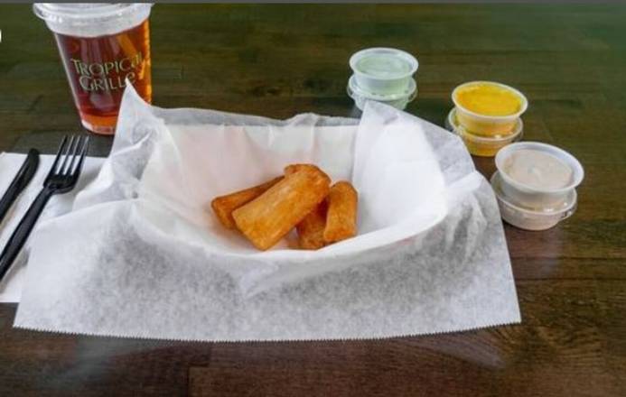 Order Yuca Fries food online from Tropical Grille store, Simpsonville on bringmethat.com
