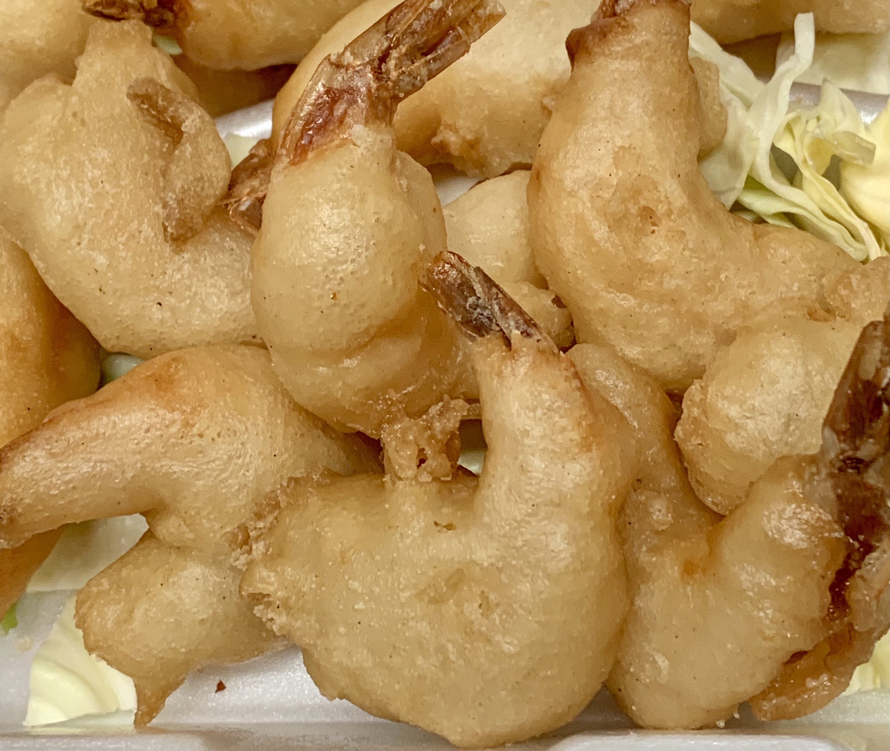 Order 10 Piece Fried Shrimp food online from China Blue store, Corvallis on bringmethat.com