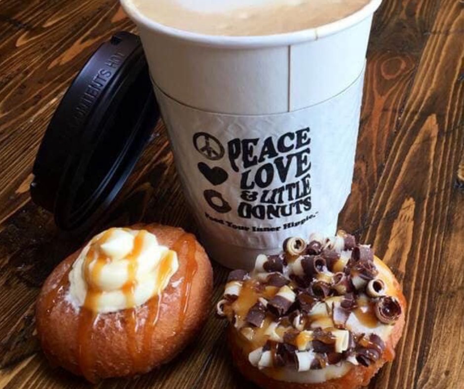 Order 12 oz. Hot Coffee food online from Peace Love And Little Donuts store, Cincinnati on bringmethat.com