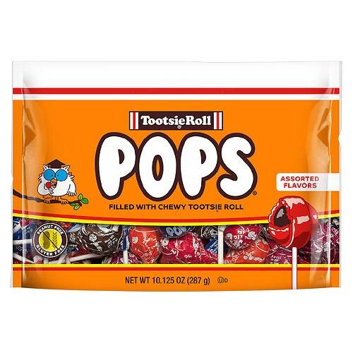 Order Tootsie Roll Halloween Pops Assorted Flavor Lollipops - 10.13 oz food online from Walgreens store, LOGANSPORT on bringmethat.com