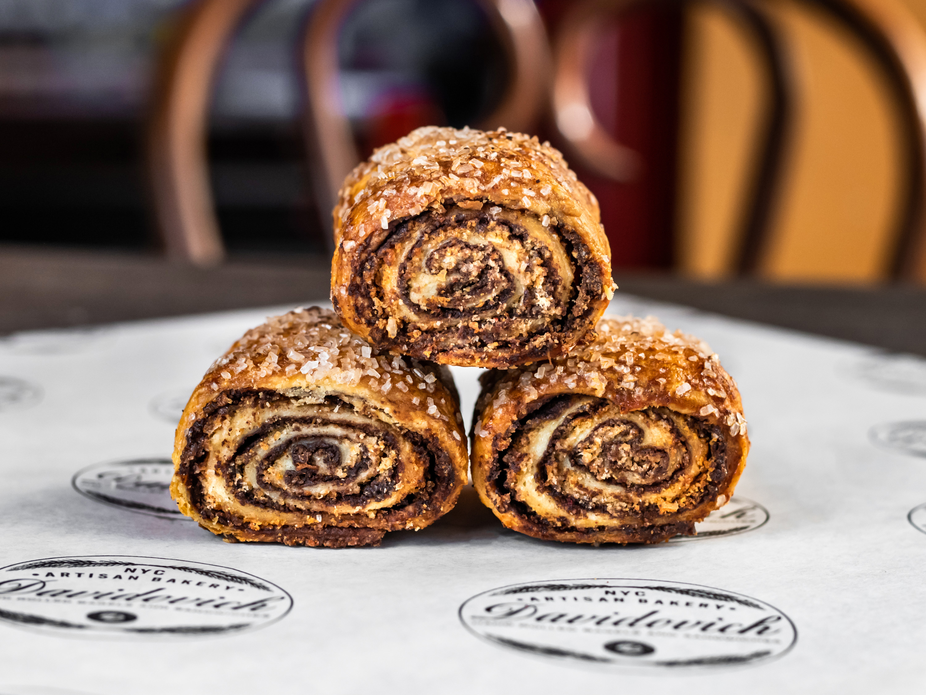Order 3 Piece Rugelach Cookies food online from Davidovich bakery nyc store, New York on bringmethat.com
