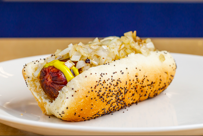 Order Maxwell Street Polish Sausage food online from Johnny'S Burgers & Dogs store, Tempe on bringmethat.com