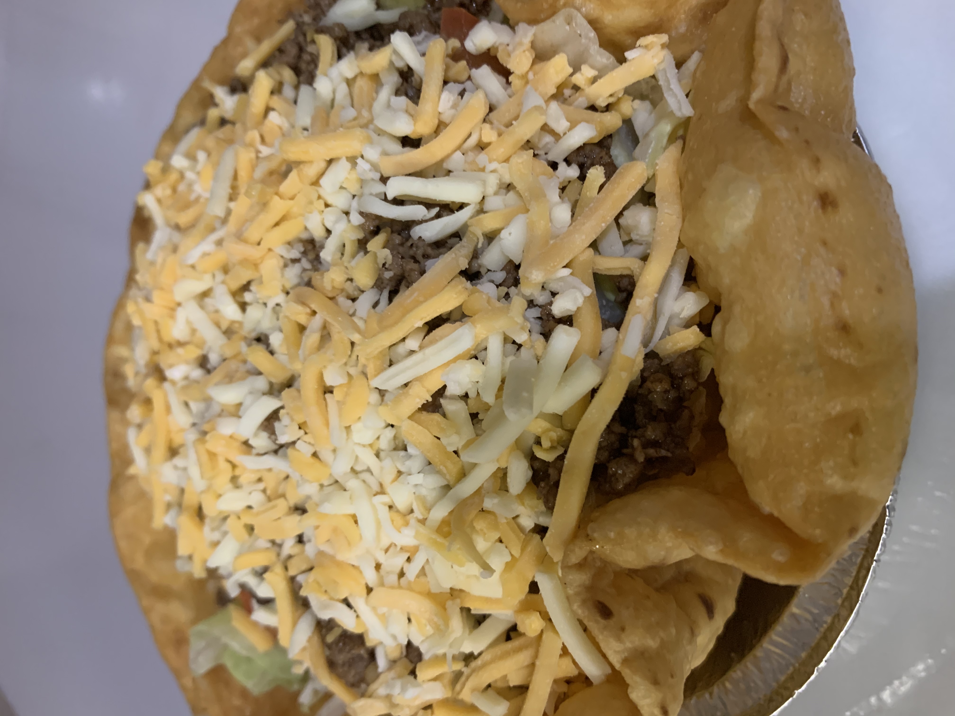 Order Taco Salad food online from Two Cousin Pizza & Italian store, Mount Joy on bringmethat.com