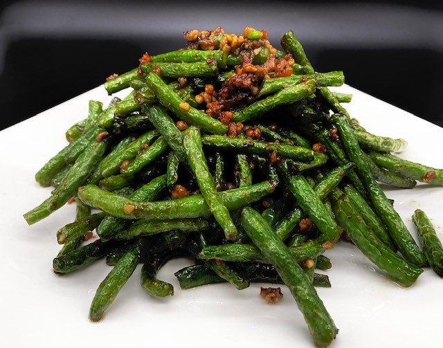 Order String Bean With Homemade Sauce 醬爆四季豆 food online from Pop Kitchen store, Daly City on bringmethat.com