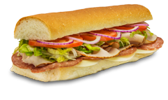 Order 3. Salami, Turkey and Provolone Cheese Sandwich food online from Port of Subs store, Las Vegas on bringmethat.com